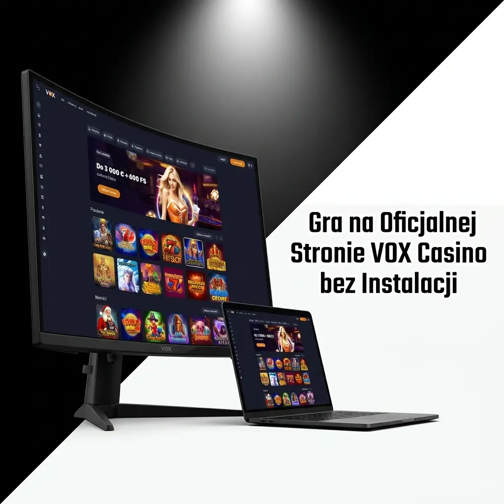Gra na oficjalnej stronie VOX Casino w przeglądarce bez pobierania aplikacji – sloty i kasyno na żywo