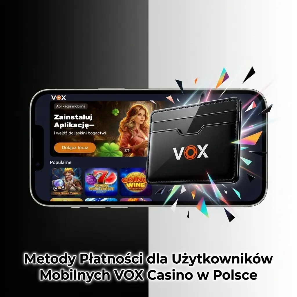 Metody płatności VOX Casino: BLIK, Visa, Mastercard, Skrill, Neteller, przelew bankowy dla graczy w Polsce