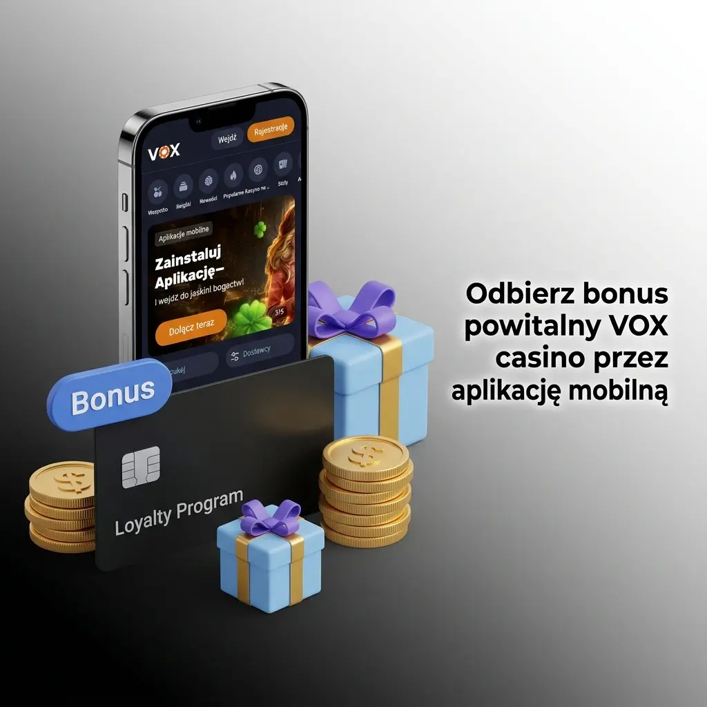 Aplikacja mobilna VOX casino na Android i iOS – odbierz bonus powitalny do 10 000 PLN i 600 spinów