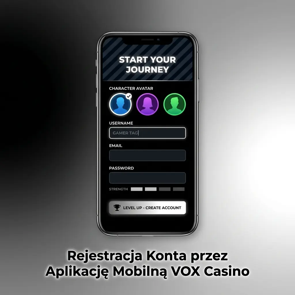 Rejestracja konta w aplikacji mobilnej VOX Casino na iPhonie – szybki proces w 5 krokach