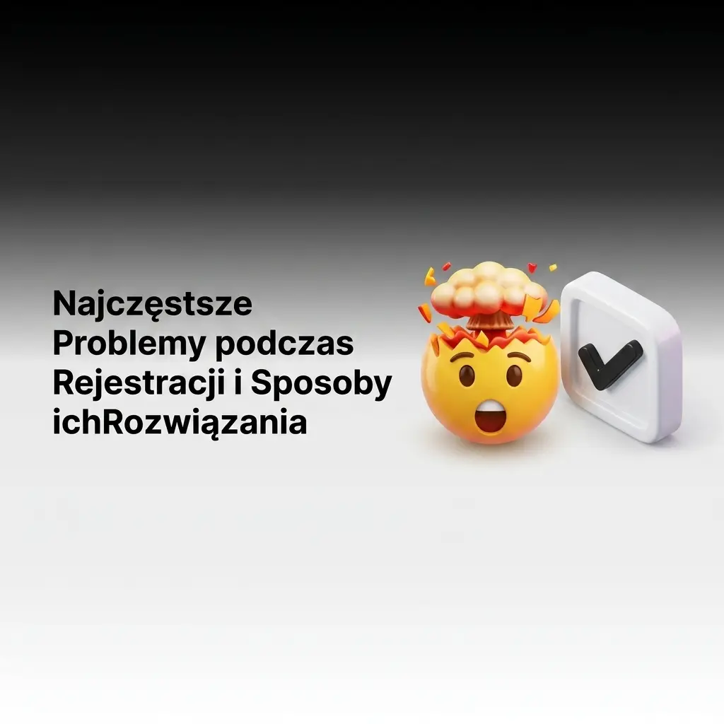 Tabela problemów rejestracyjnych w VOX Casino z rozwiązaniami: SMS, e-mail, blokada konta