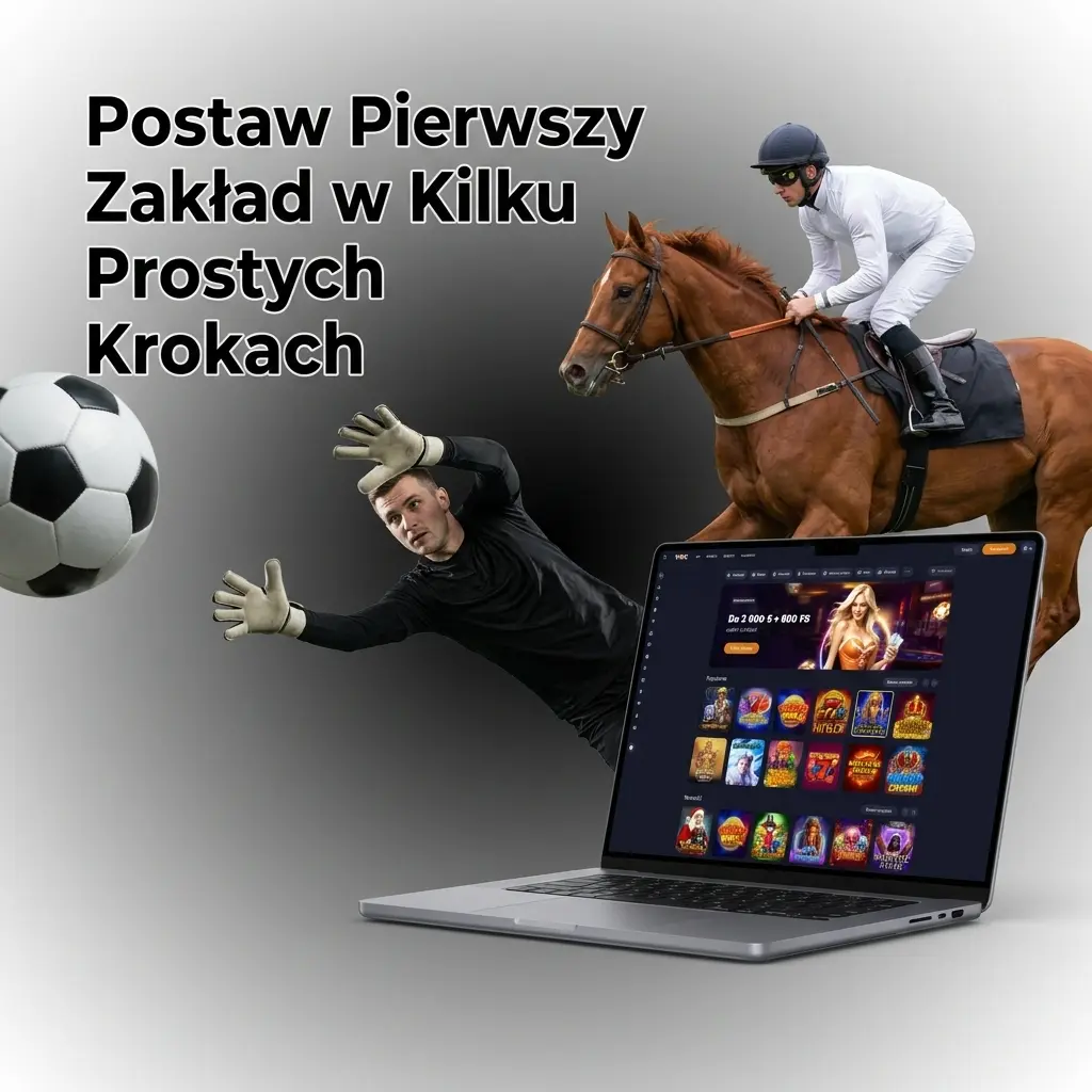 Instrukcja rejestracji i postawienia pierwszego zakładu na VOX Casino w 5 krokach