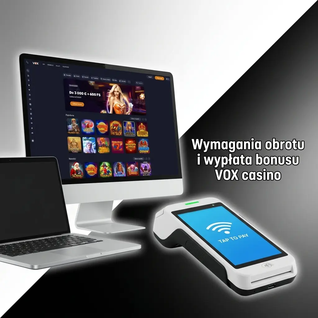 Wymagania obrotu x40 i zasady wypłaty bonusu w VOX Casino – konto bonusowe i główne