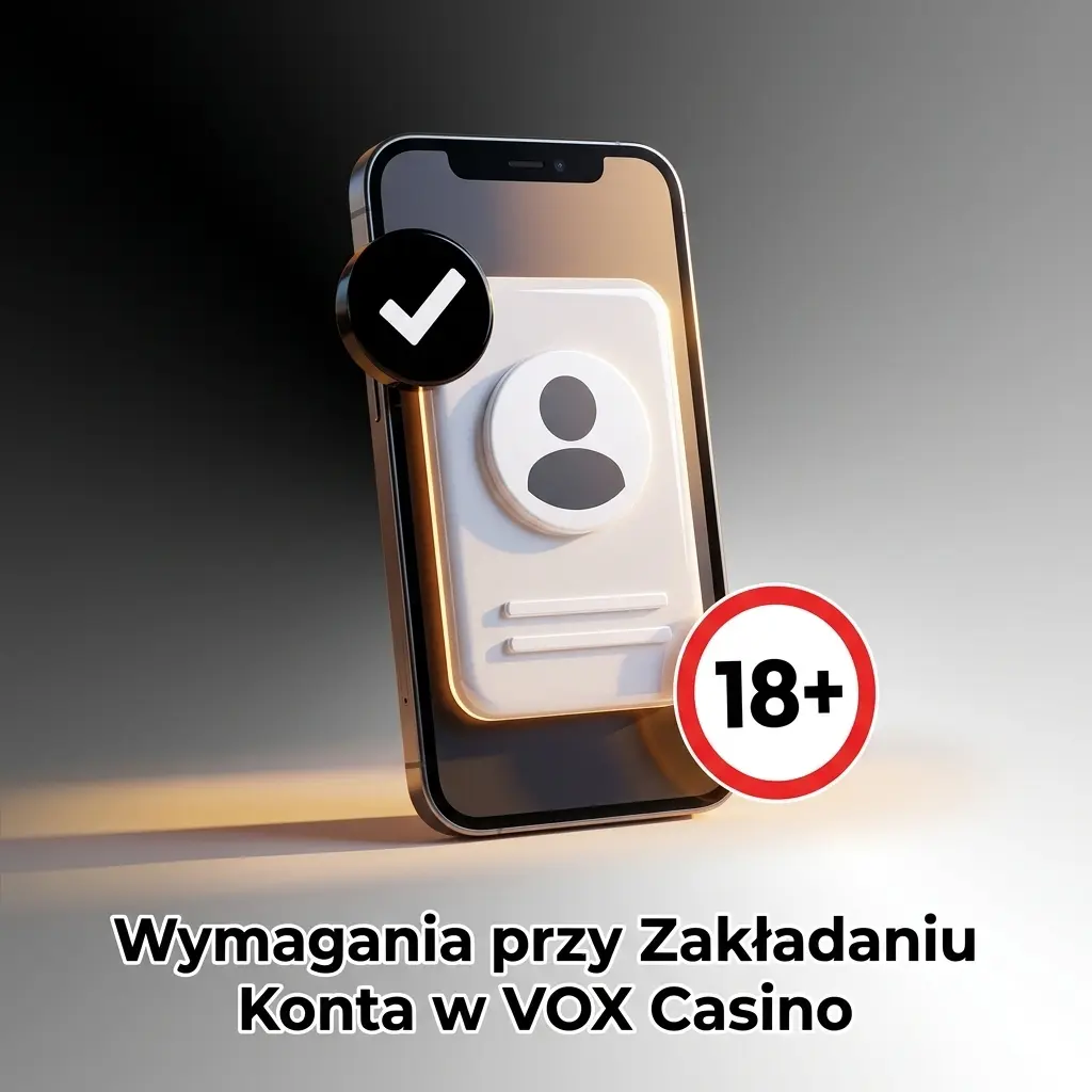 Wymagania rejestracji w VOX Casino: wiek 18+, jedno konto, prawdziwe dane i weryfikacja KYC